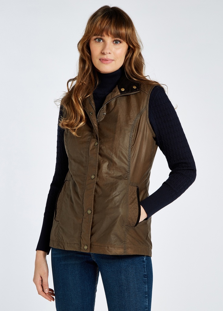 Dubarry - Pakenham Wax Gilet - Ginger