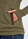 Dubarry - Morrisey Zip Neck Sweater - Dusky Green