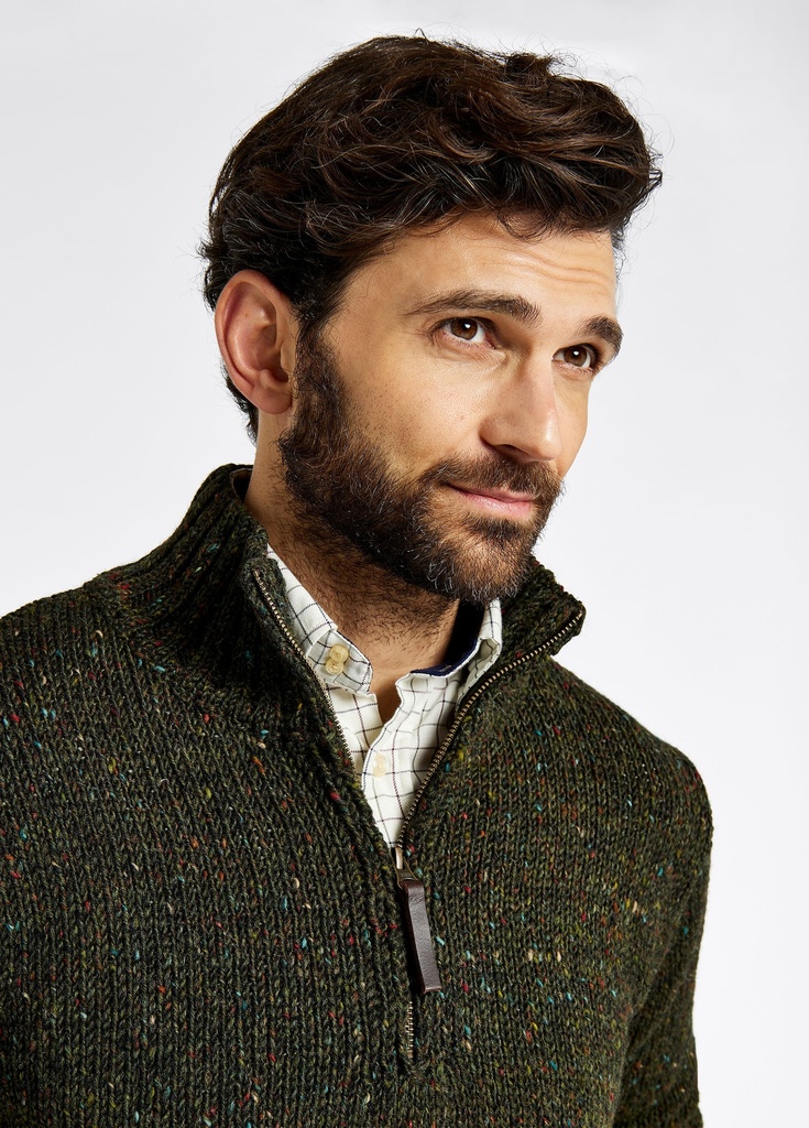 Dubarry - Callaghan Men’s Sweater - Olive