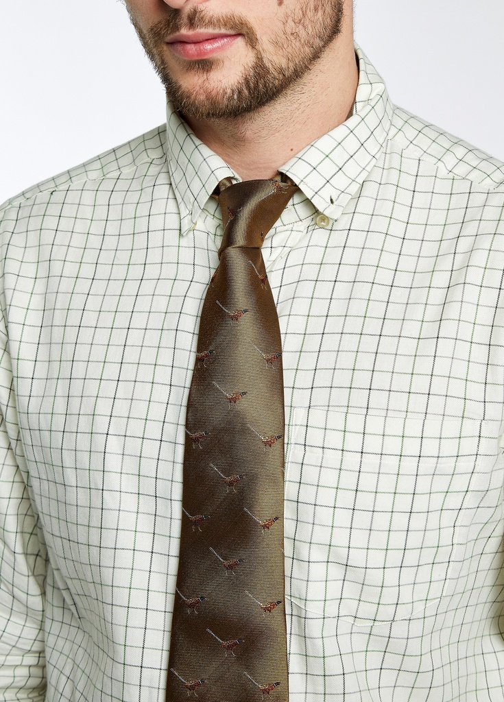 Dubarry - Madden Mens Silk Tie - Gold