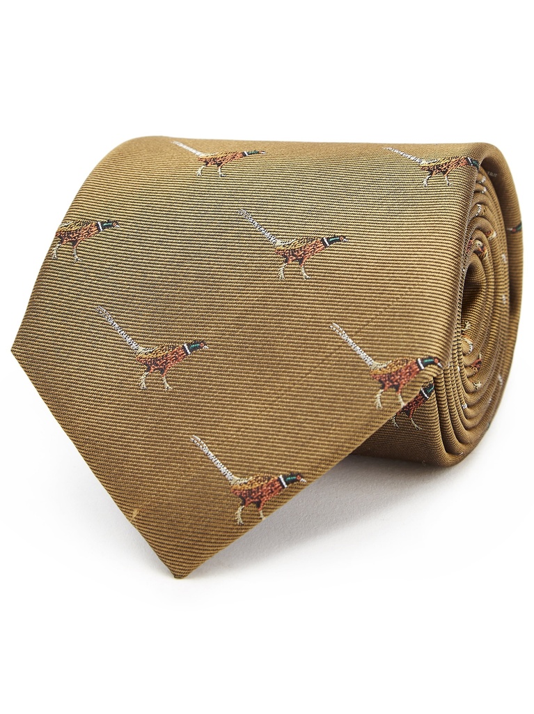 Dubarry - Madden Mens Silk Tie - Gold