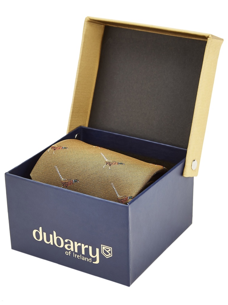 Dubarry - Madden Mens Silk Tie - Gold