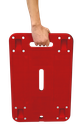 Verhuiswagen - ROOD - 4 zwenkwielen