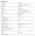 Grillo FD450 - specificaties