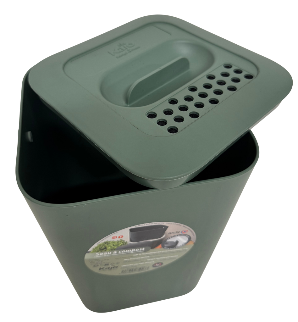 Compostemmer Olijfgroen - 7,5L
