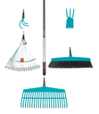 Gardena Combisystem houten steel 130 cm