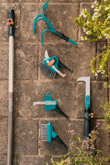 Gardena Combisystem houten steel 180 cm 