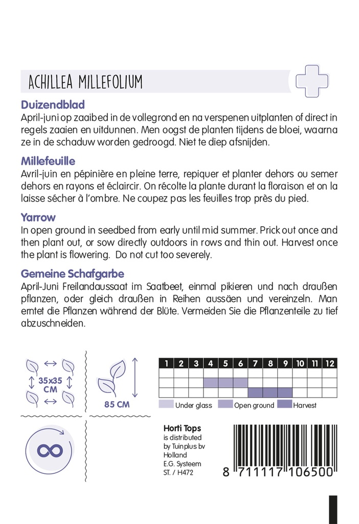 Duizendblad - ca 0,5 g