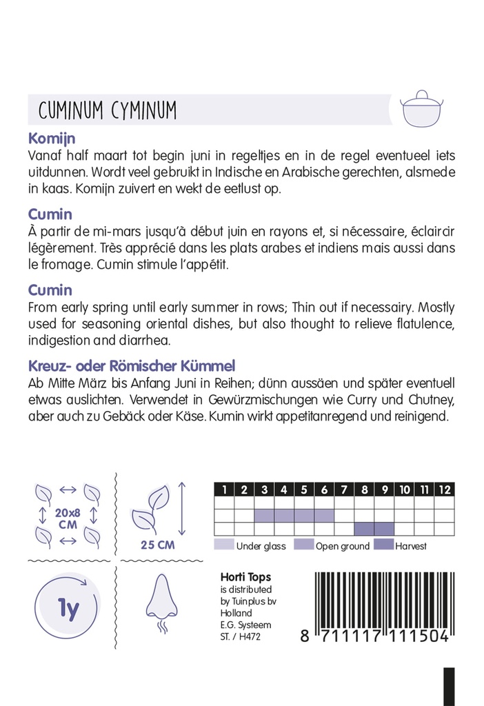 KOMIJN of KUMMEL - ca 2 g