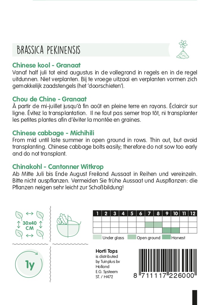 Chinese kool GRANAAT - ca 3 g
