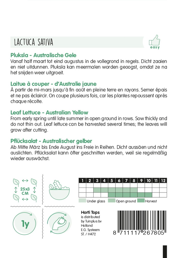 Pluksla AUSTRALISCHE GELE - ca 10 g