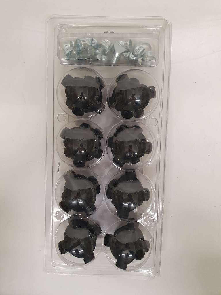 Cane Balls 8 st + 16 clips