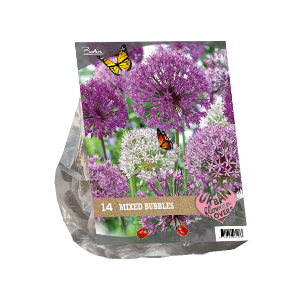 Urban flowers MIXED BUBBLES - 14 pc