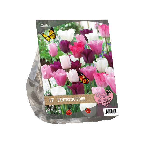 Urban flowers FANTASTIC FOUR - 17 pcs