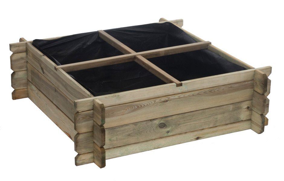 Growbed vierkante moestuinbak REMY