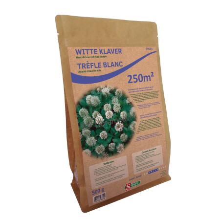 Klaver WITTE - ca 500 g 250m²