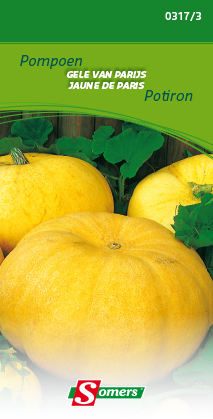Pompoen GELE REUZEN VAN PARIJS - ca 5 g