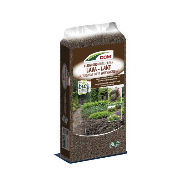 DCM Kleigrondverbeteraar Lava - 20 kg