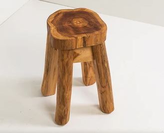 Chaise natural teak - 20 x 27 cm