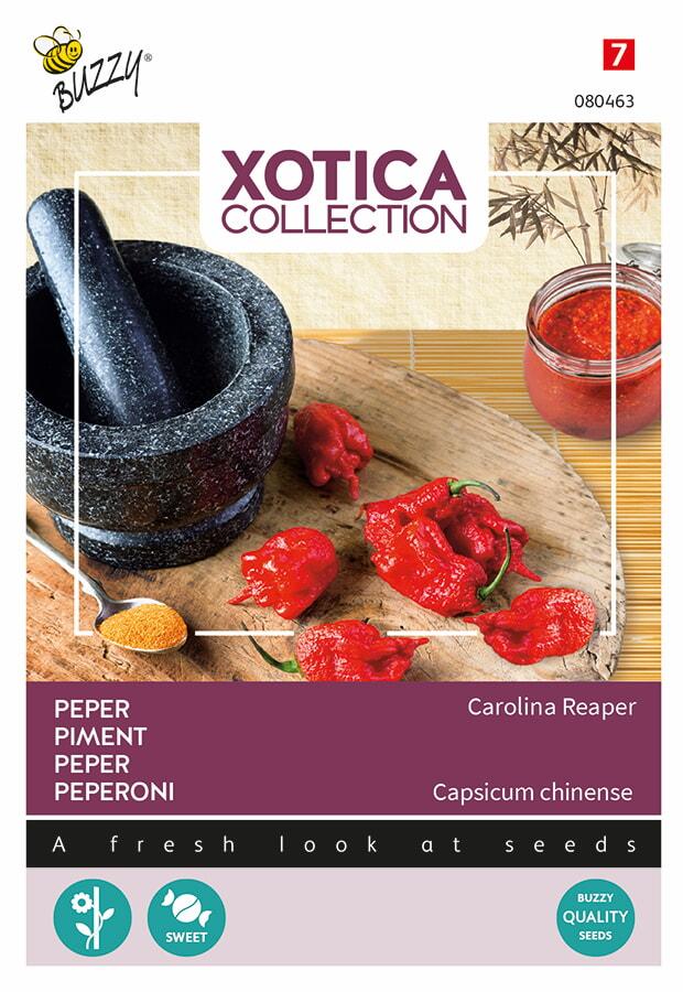 Piment américain CAROLINA REAPER - ca 10 s