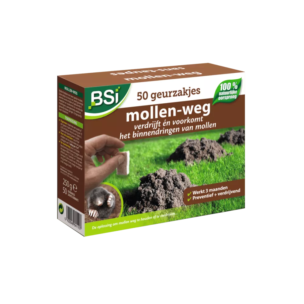 BSI - Mollen-Weg - 50 Geurzakjes