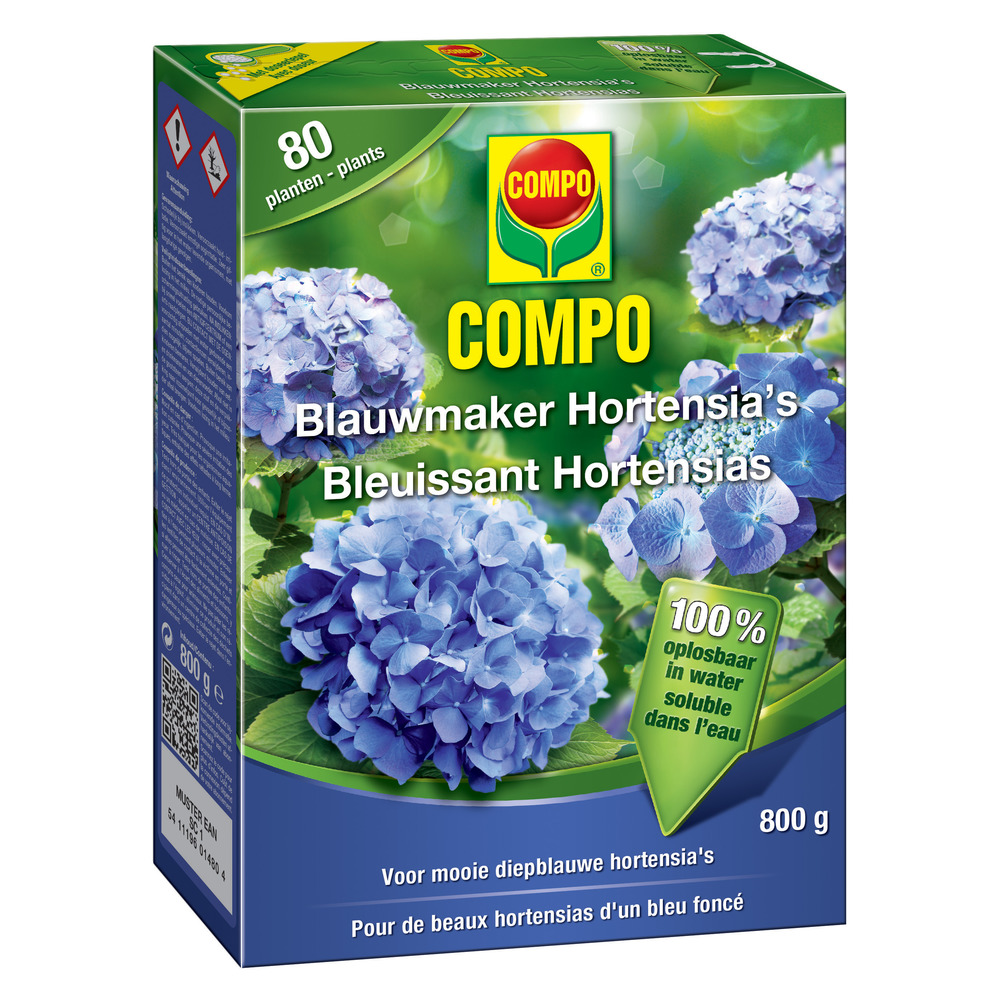 Compo minerale meststoffen blauwmaker hortensia's - 800 g