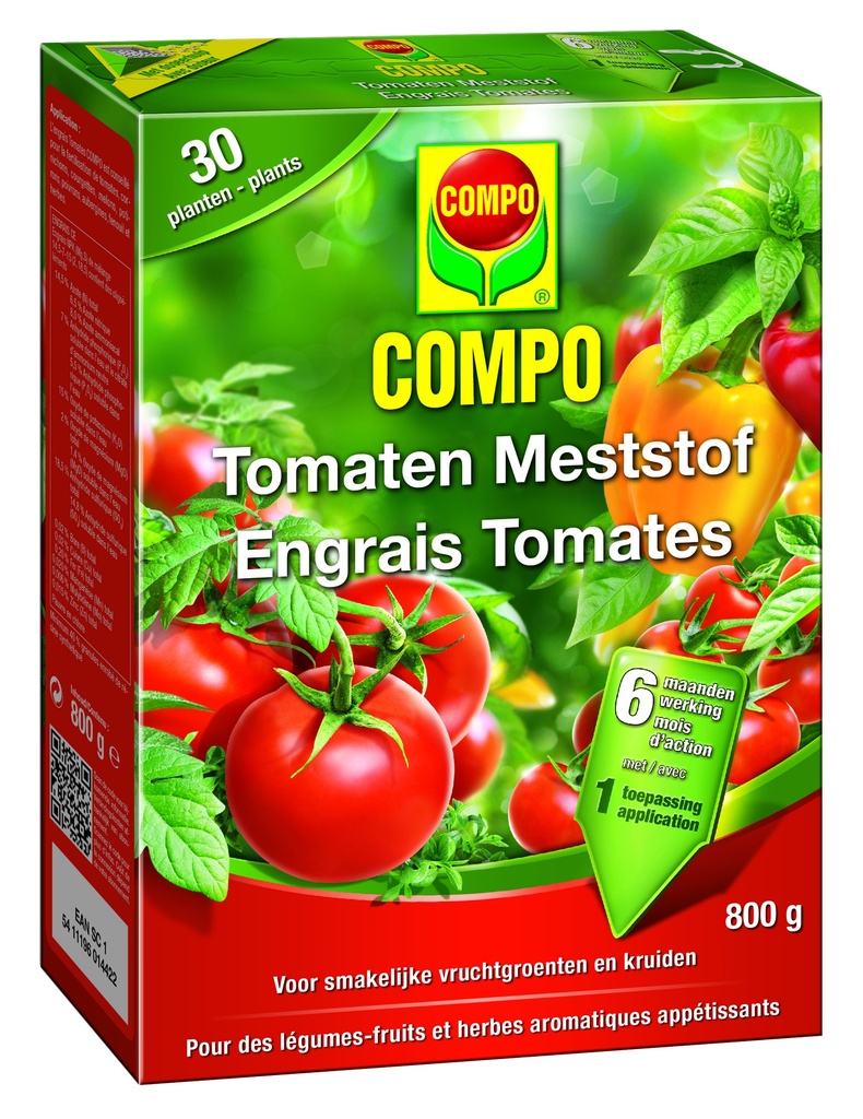 COMPO MINERALE MESTSTOFFEN,TOMATEN,800 g