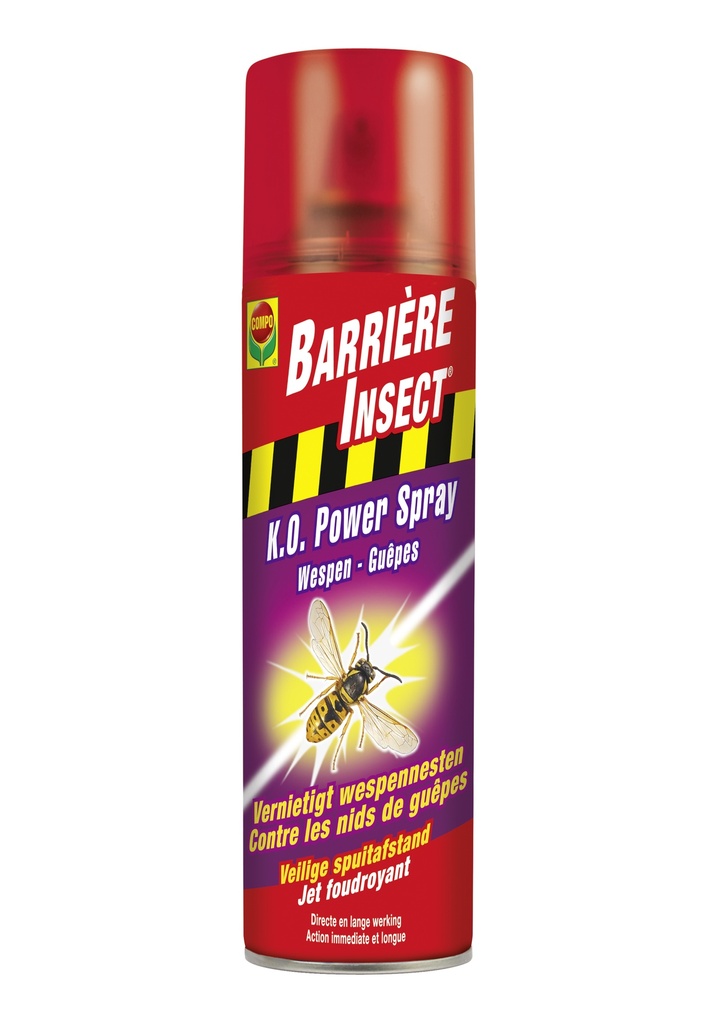COMPO K.O. Power Spray Wespen & Hoornaars - 500 ml