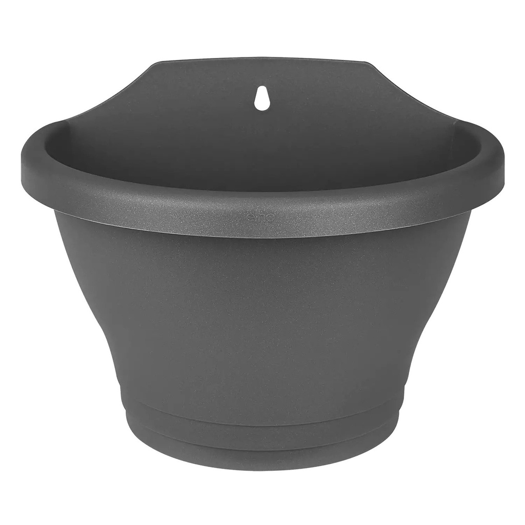 Bloembak CORSICA WALL BASKET SMALL antraciet - 25x16x19