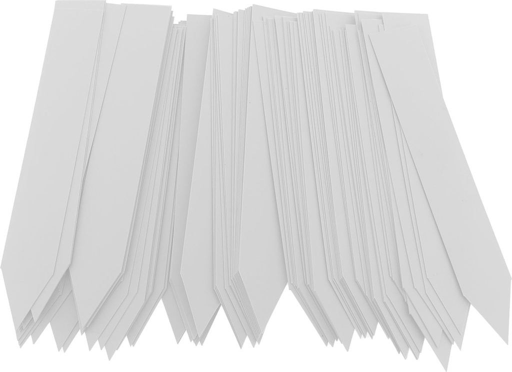 STEEKETIKETTEN WIT 20 cm/17mm - ca. 100 st