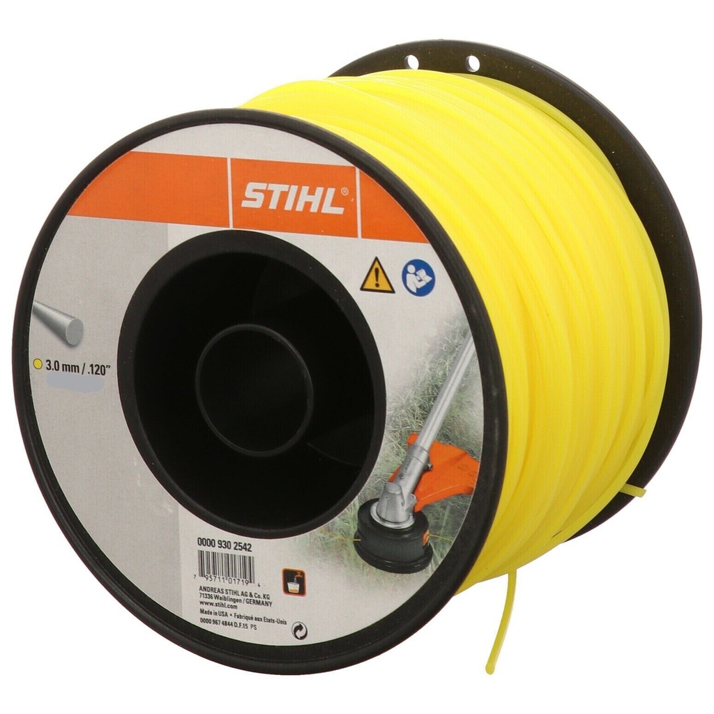 Fil de coupe rond Ø 3 mm x 168