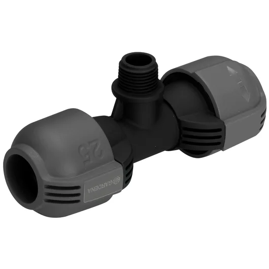Gardena T-stuk 25 mm x 1/2" buitendraad
