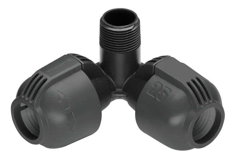 GARDENA Pièce d'angle 25 mm x 3/4" filetage extérieur