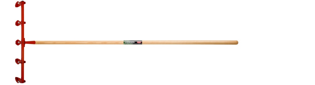 Tracteur de semis 5 dents réglables avec poignée facile à semer