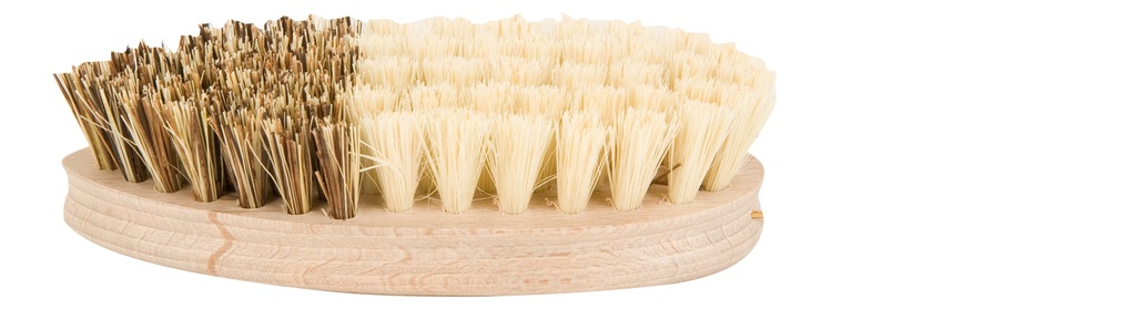 Groentenborstel natuurfiber