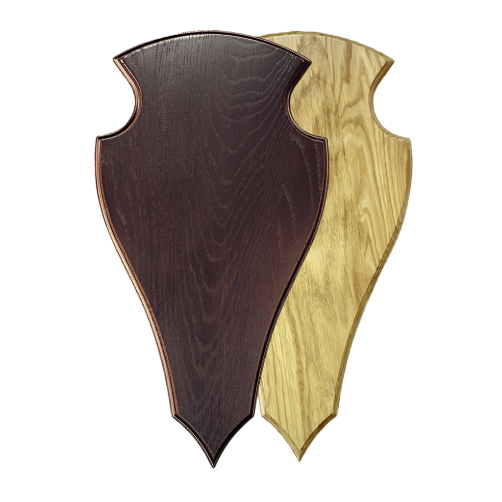 D/Schild - Donkerbruin - 25 x 15 cm