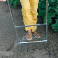 Fourche à becher galvanisé