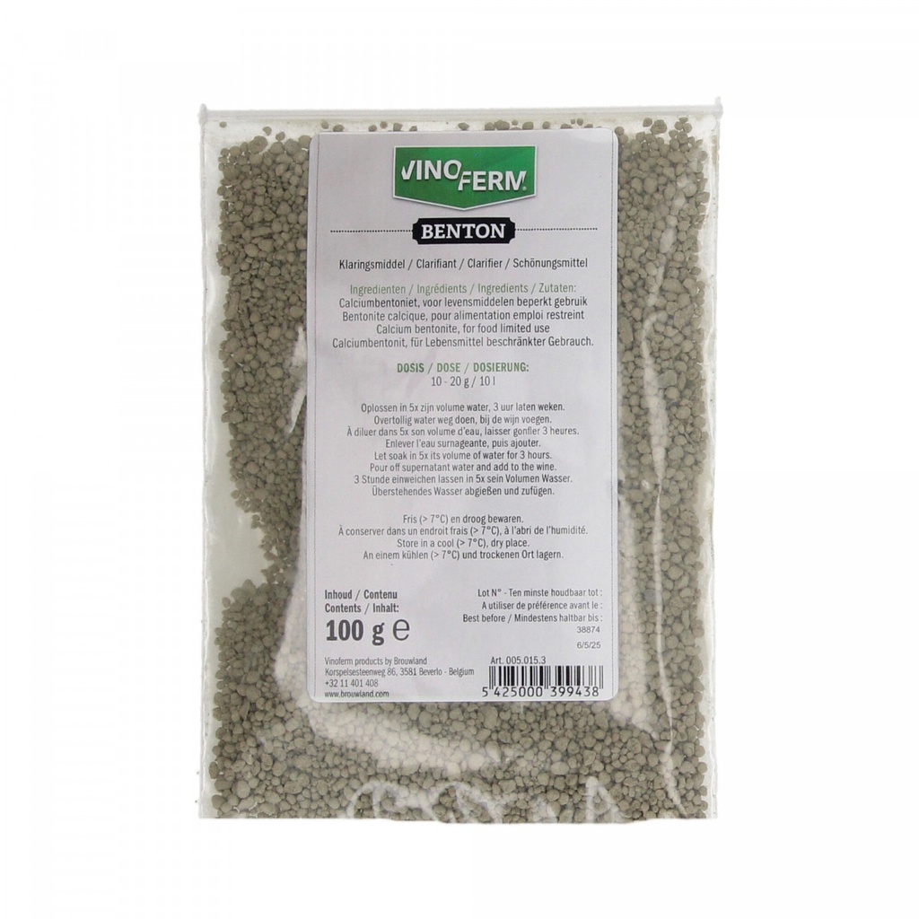 Bentoniet Vinoferm Benton - 100 g 