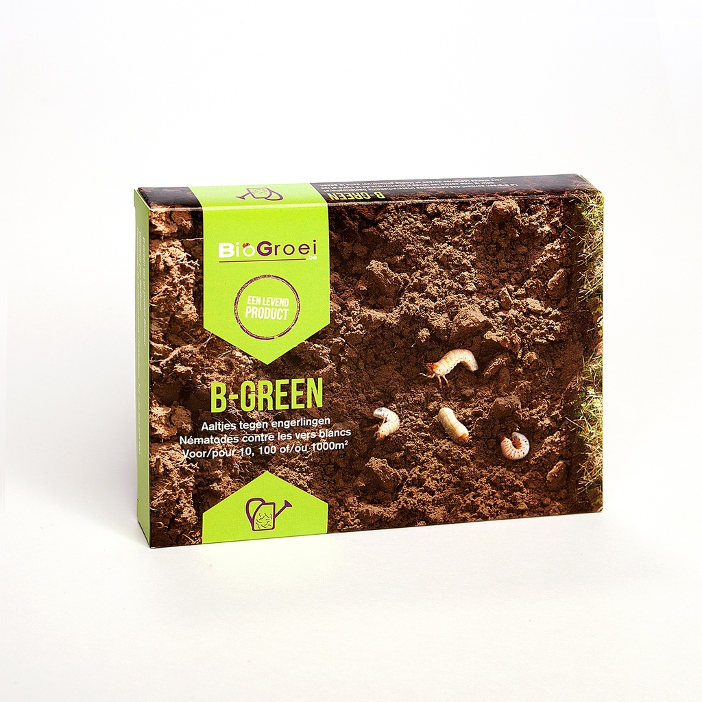 Les ennemis naturels B-green contre vert blancs - 100 m²