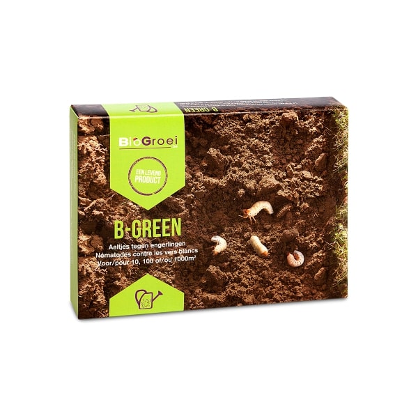 Natuurlijke vijanden B-green tegen engerlingen - 1000 m²