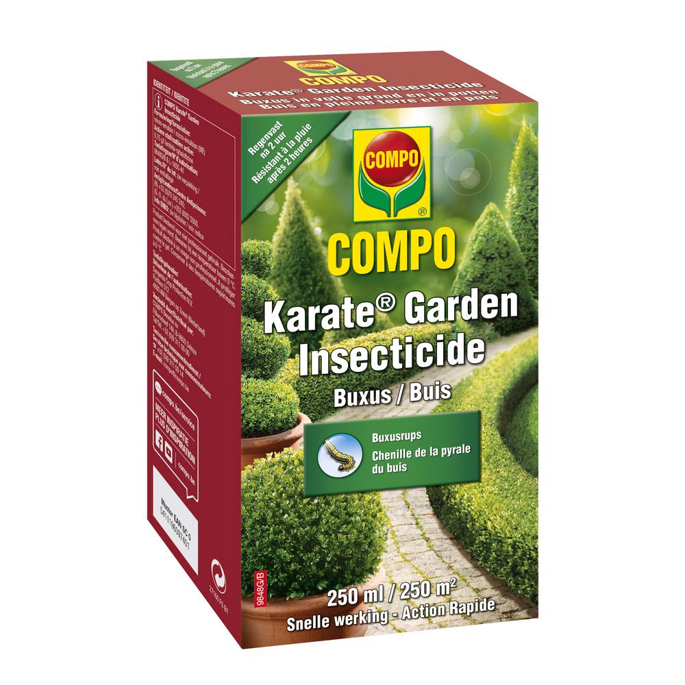 Compo karate garden chenille de la pyrale de buis - 250 ml