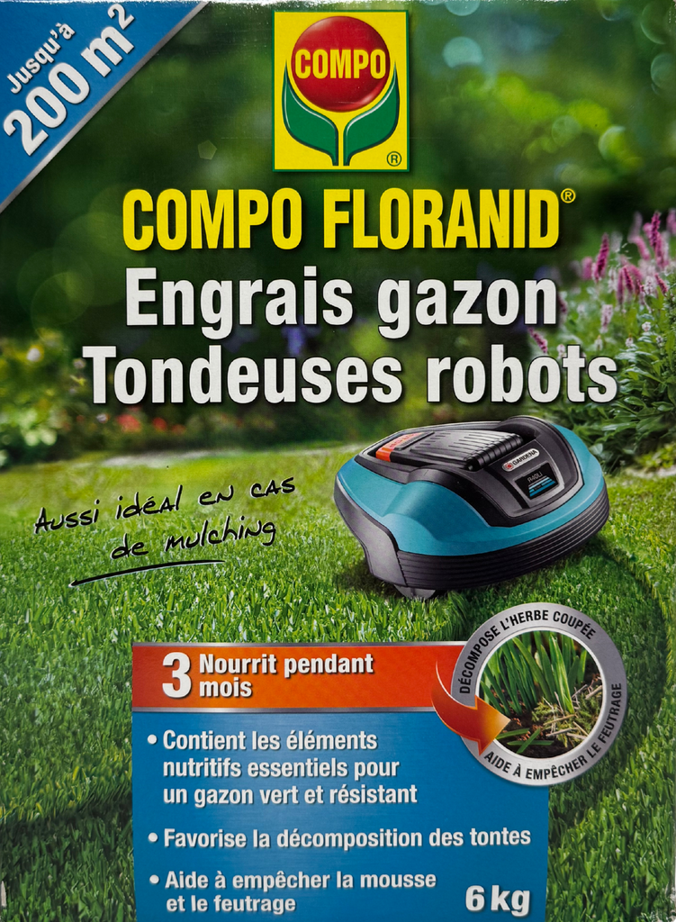 COMPO Gazonmeststof Robotmaaier - 6 kg