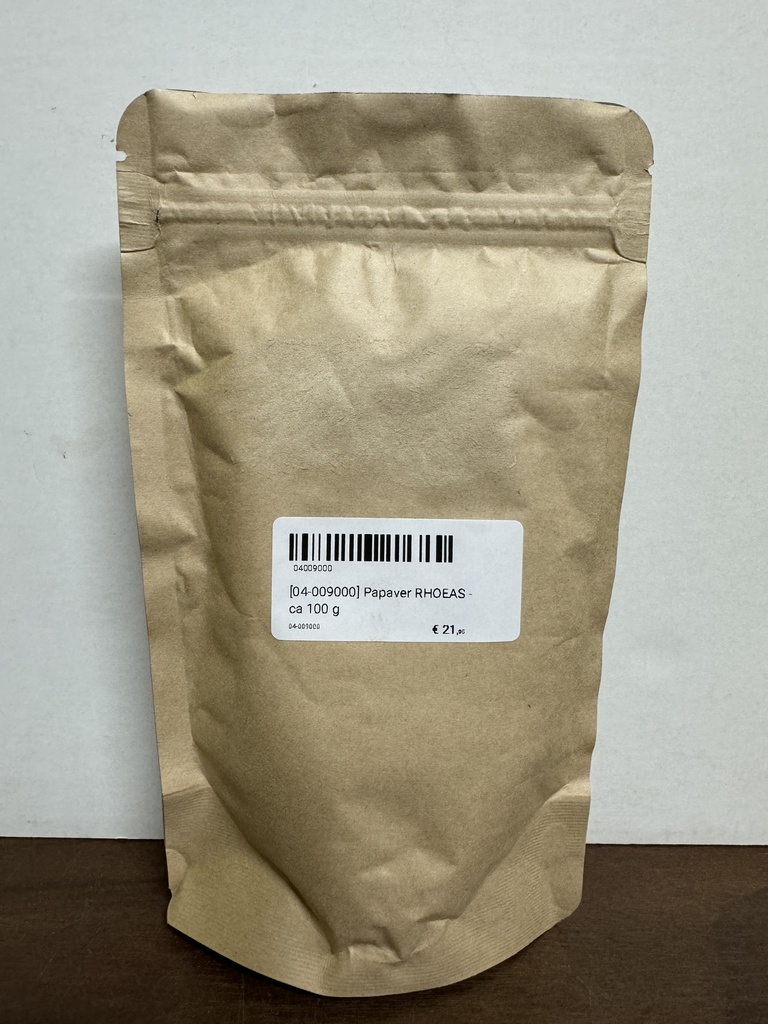 Papaver RHOEAS - ca 100 g