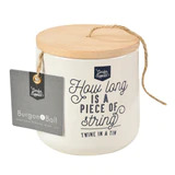 Boite à garder des cordes - crème
