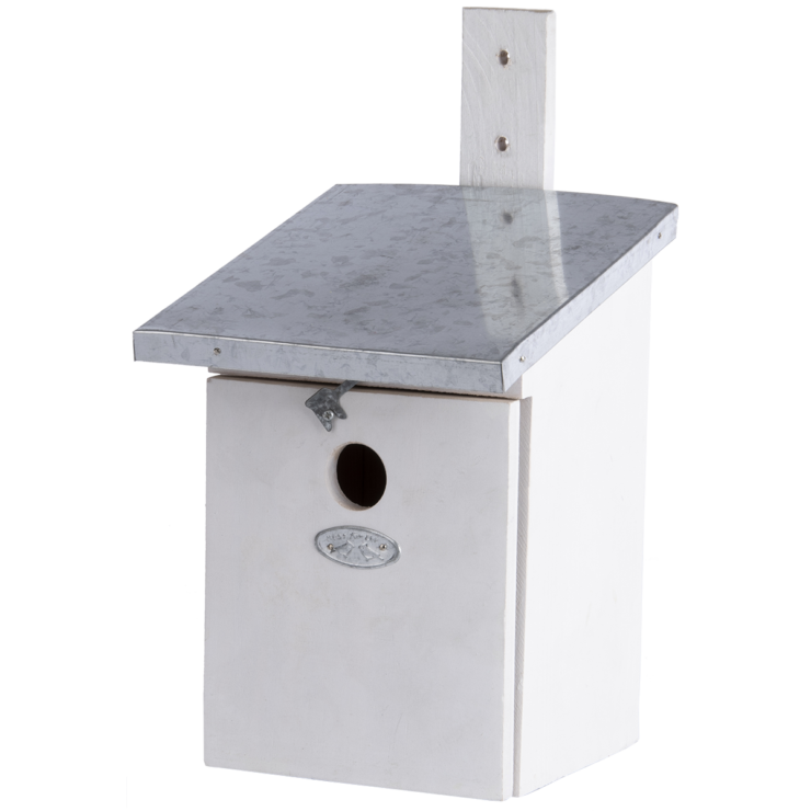 Nestkast koolmees Wit