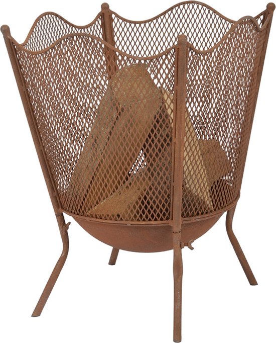 VUURKORF MET GAAS ROEST