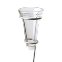 REGENMETER ZINK MET VOET 107CM