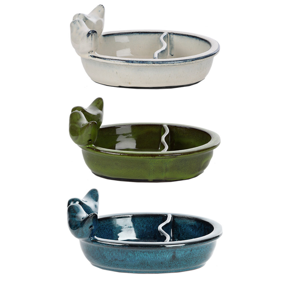 Drink- en voederschaal