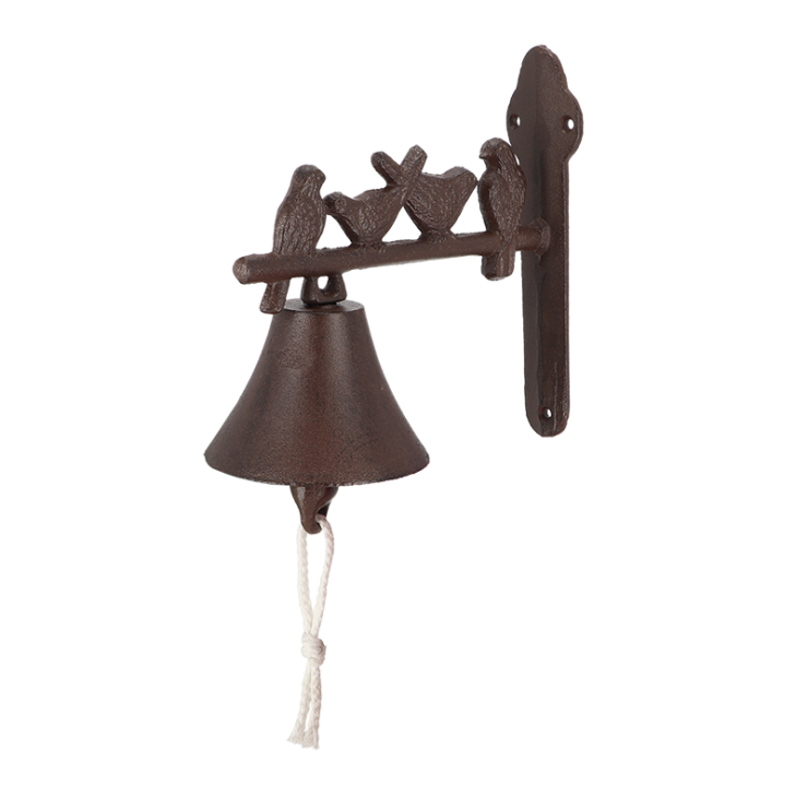 DOORBELL BIRDS,CAST IRON