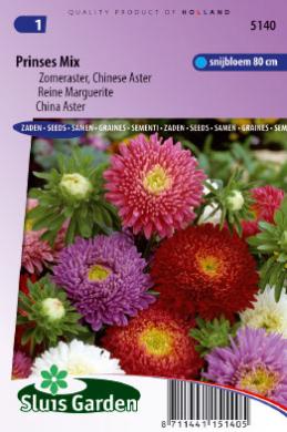 ASTER,Aster chinensis PRINSES mix,270 zaden